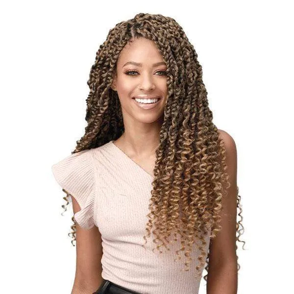 [3 Pack Deal] Bobbi Boss African Roots Collection Crochet Braid - 3X BOHEMIAN BOX BRAID 20"