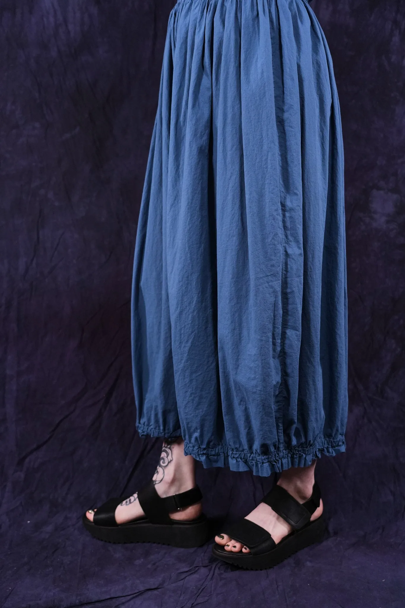 4184 Airy Lawn Skirt Echo Blue