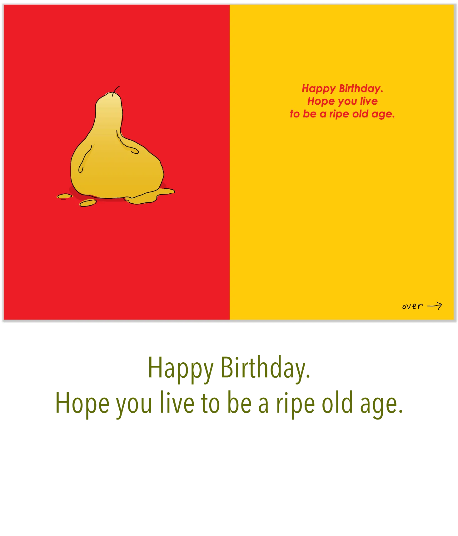 548 Ripe (Birthday Card)