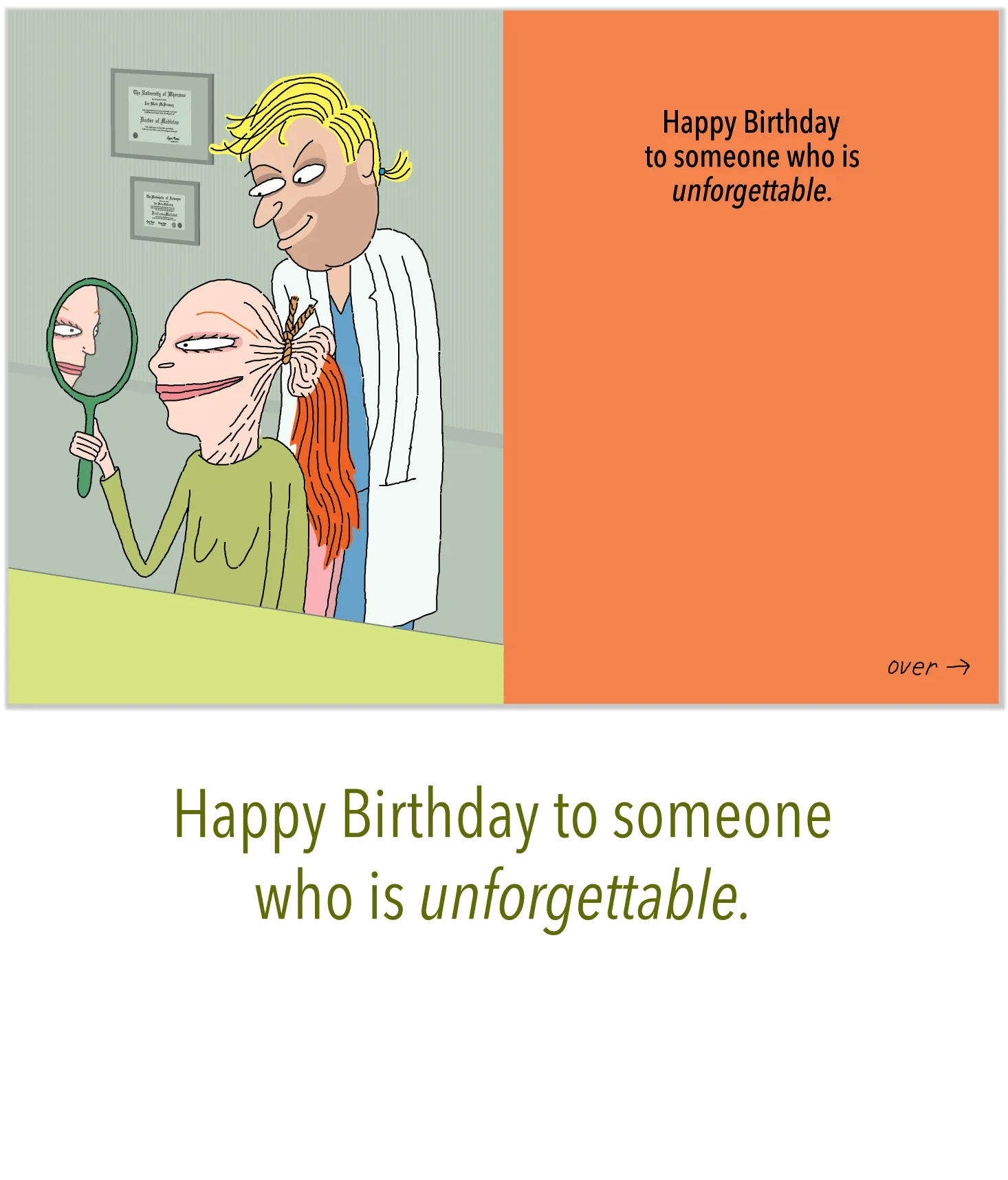 889 Remember Her? (Birthday Card)