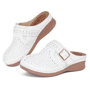 Ablanczoom Womens Sandals Comfortable Non-Slip Thick-Soled Wedge-Summer Sandals