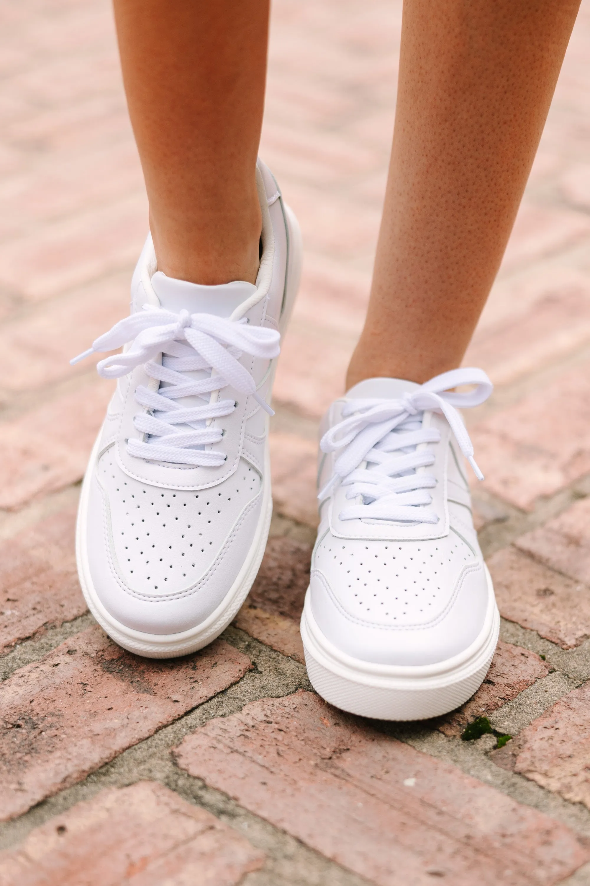 Always On The Go White Sneakers