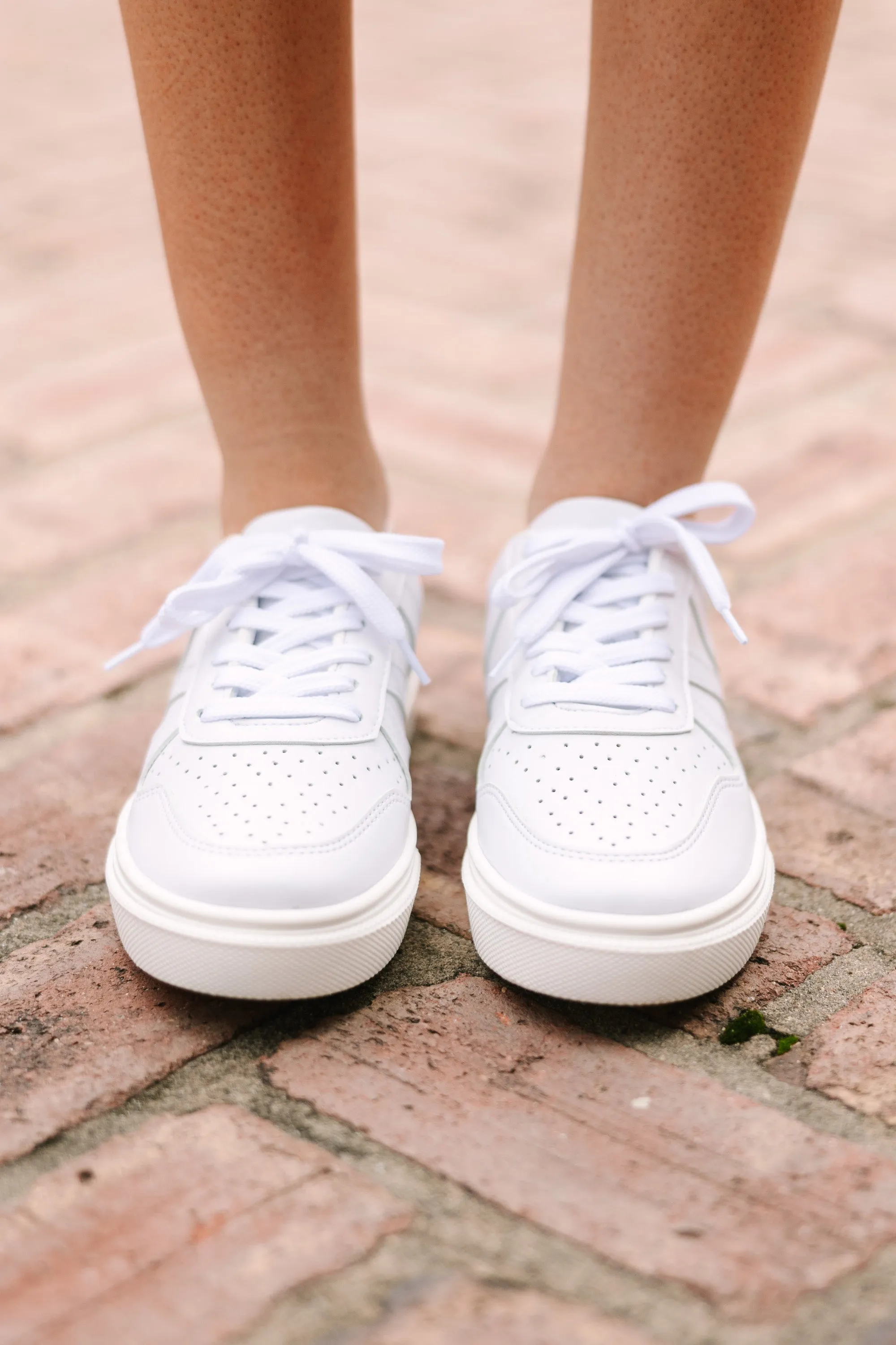 Always On The Go White Sneakers