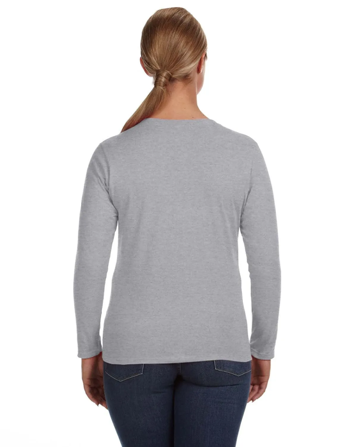 Anvil Ladies Lightweight Long Sleeve T-Shirt