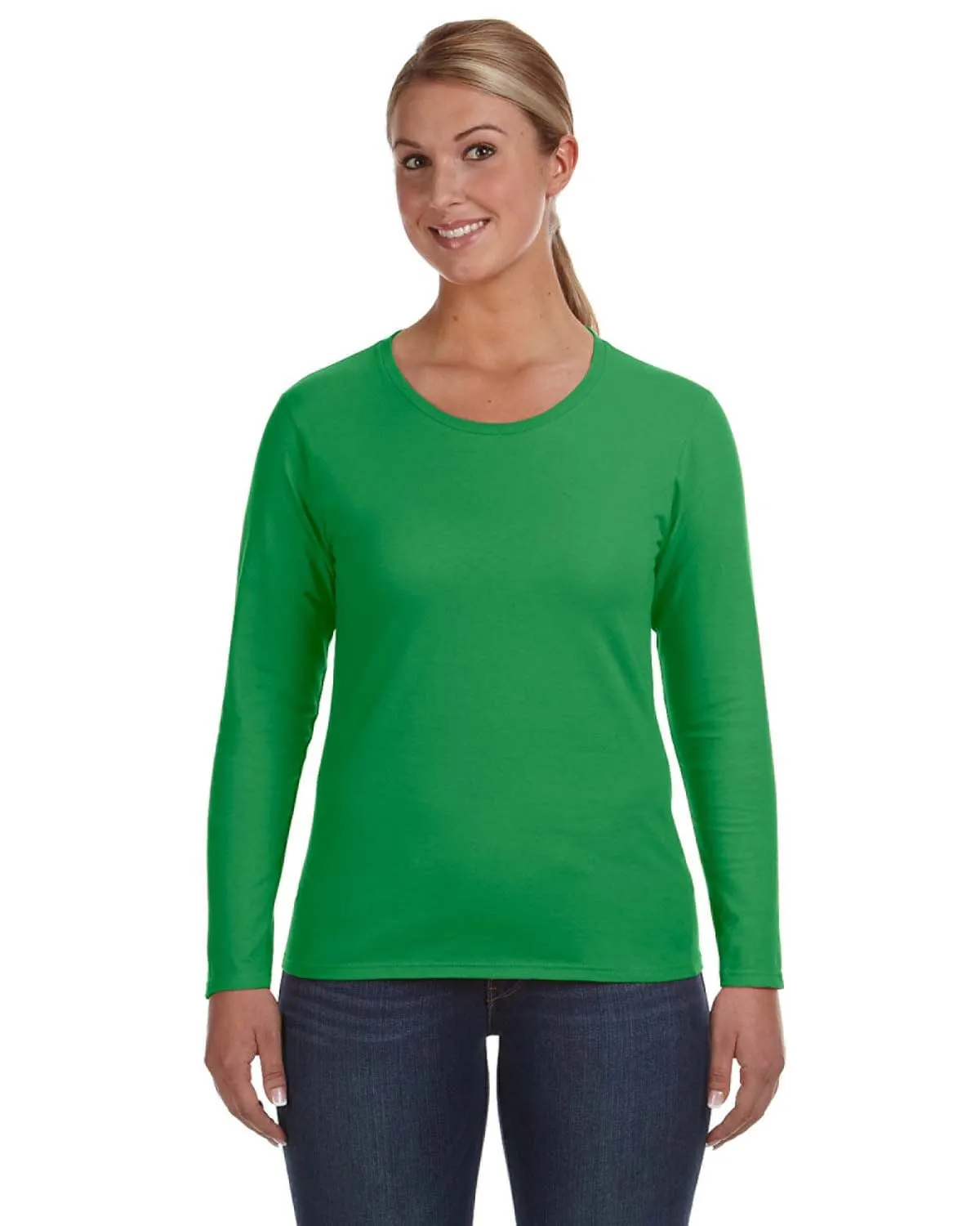 Anvil Ladies Lightweight Long Sleeve T-Shirt