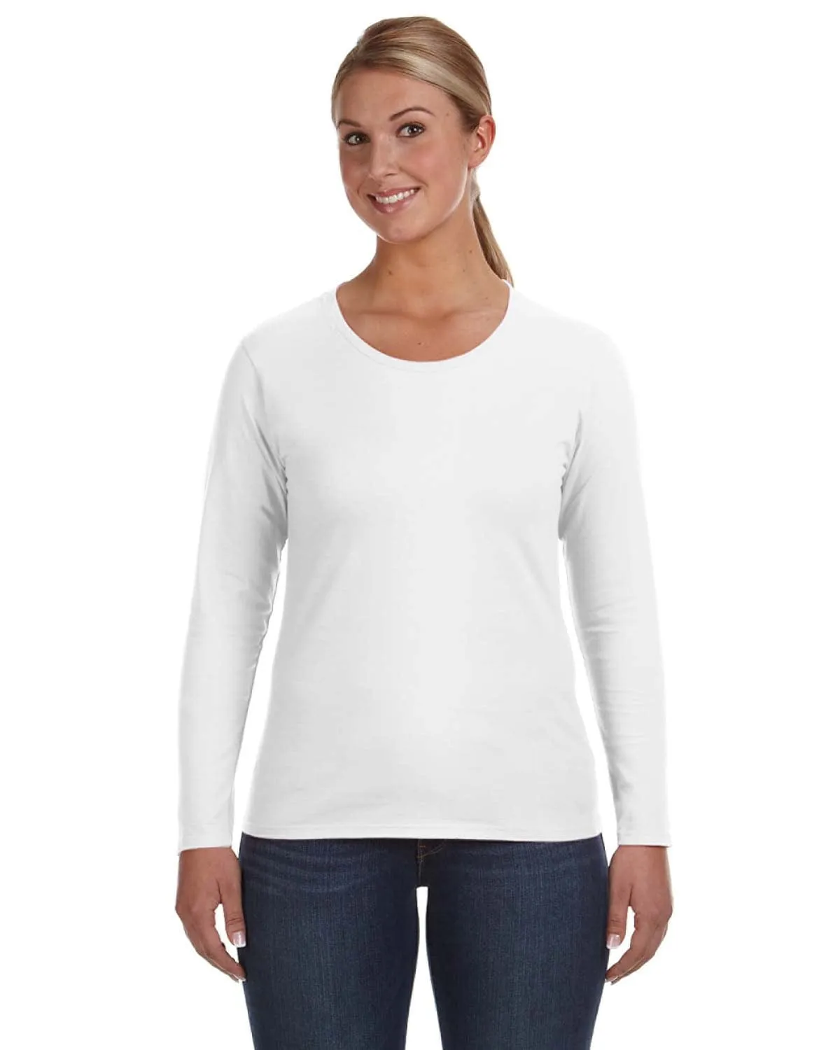 Anvil Ladies Lightweight Long Sleeve T-Shirt