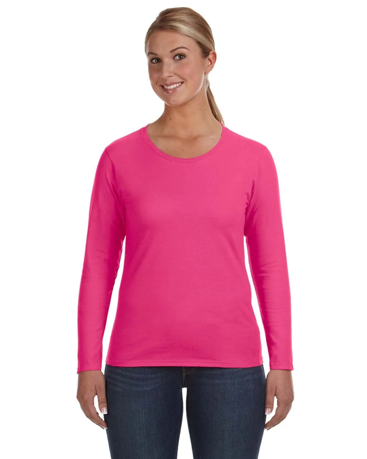Anvil Ladies Lightweight Long Sleeve T-Shirt
