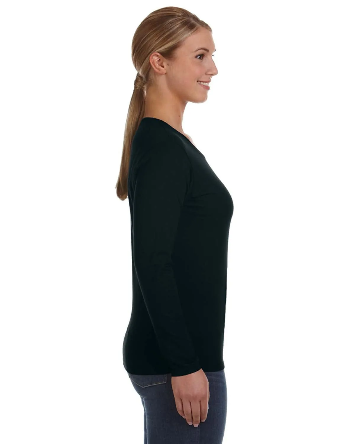 Anvil Ladies Lightweight Long Sleeve T-Shirt