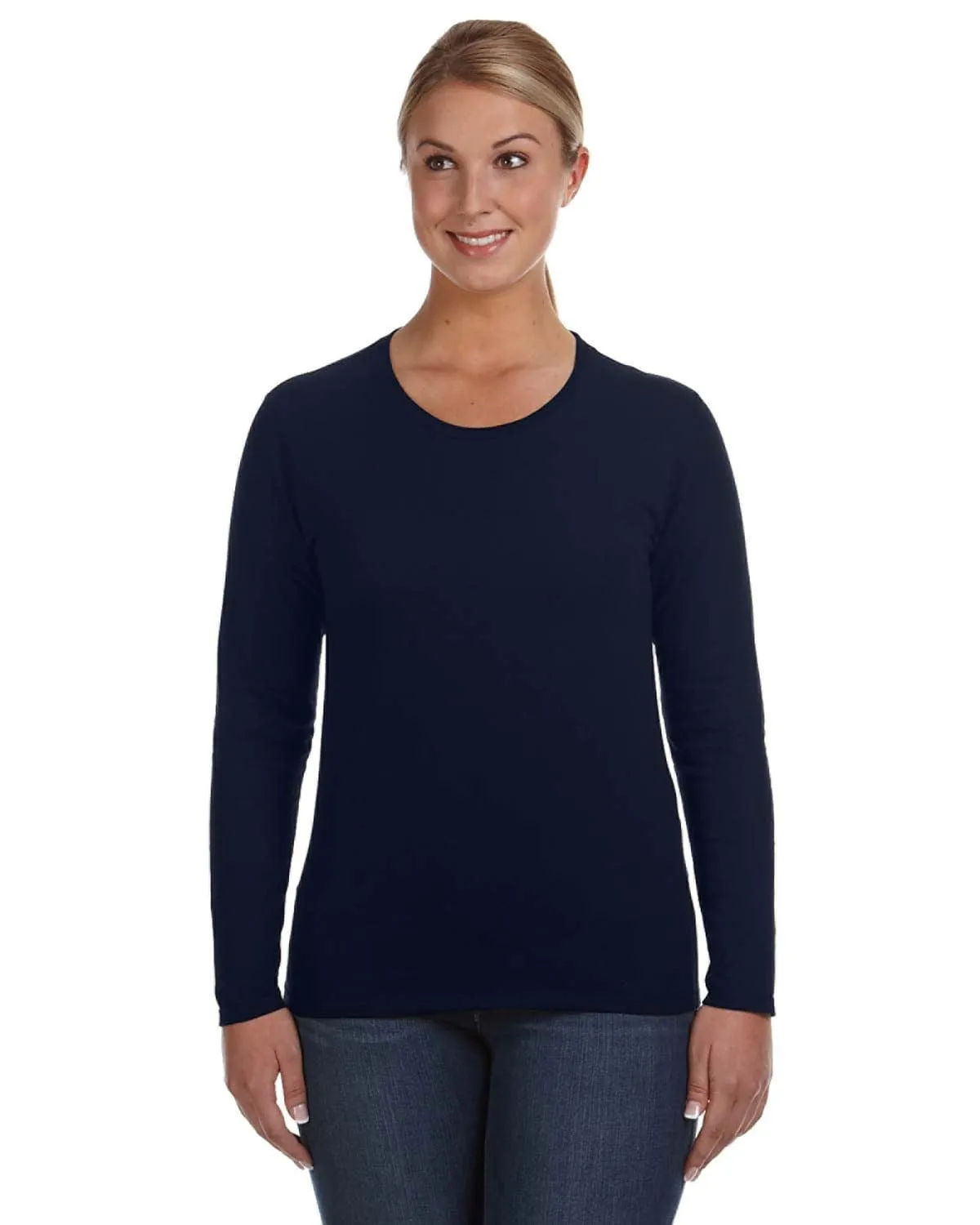 Anvil Ladies Lightweight Long Sleeve T-Shirt