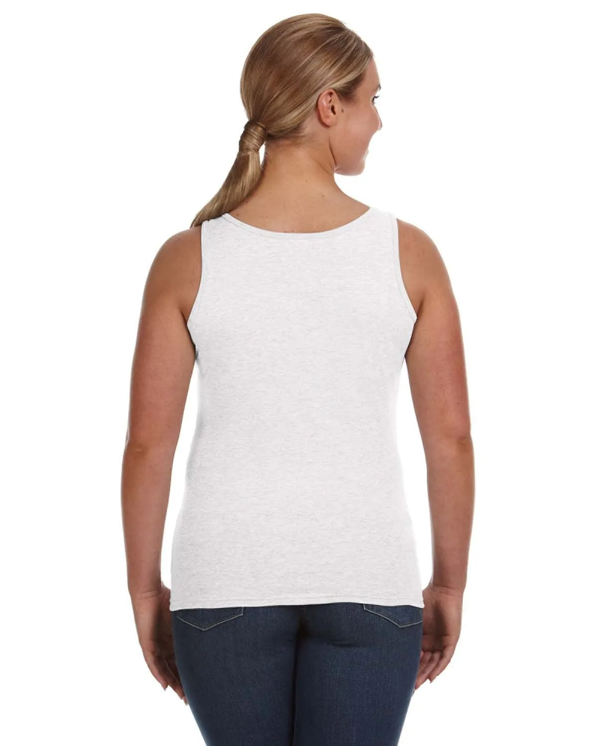 Anvil Ladies Lightweight Tank | White