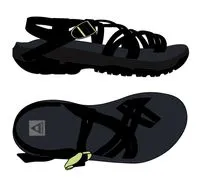 Atlas Roam Sandals - Black