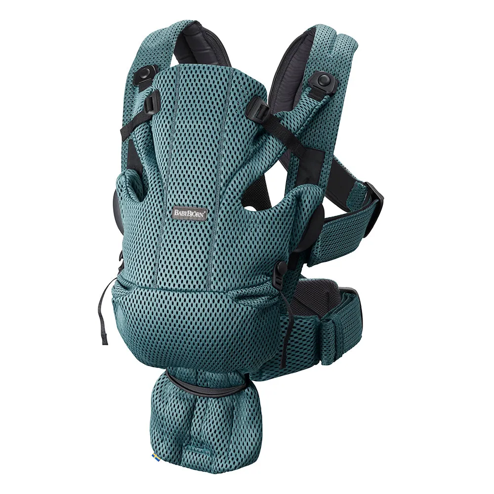 BB Baby Carrier Move, Mesh - Sage Green