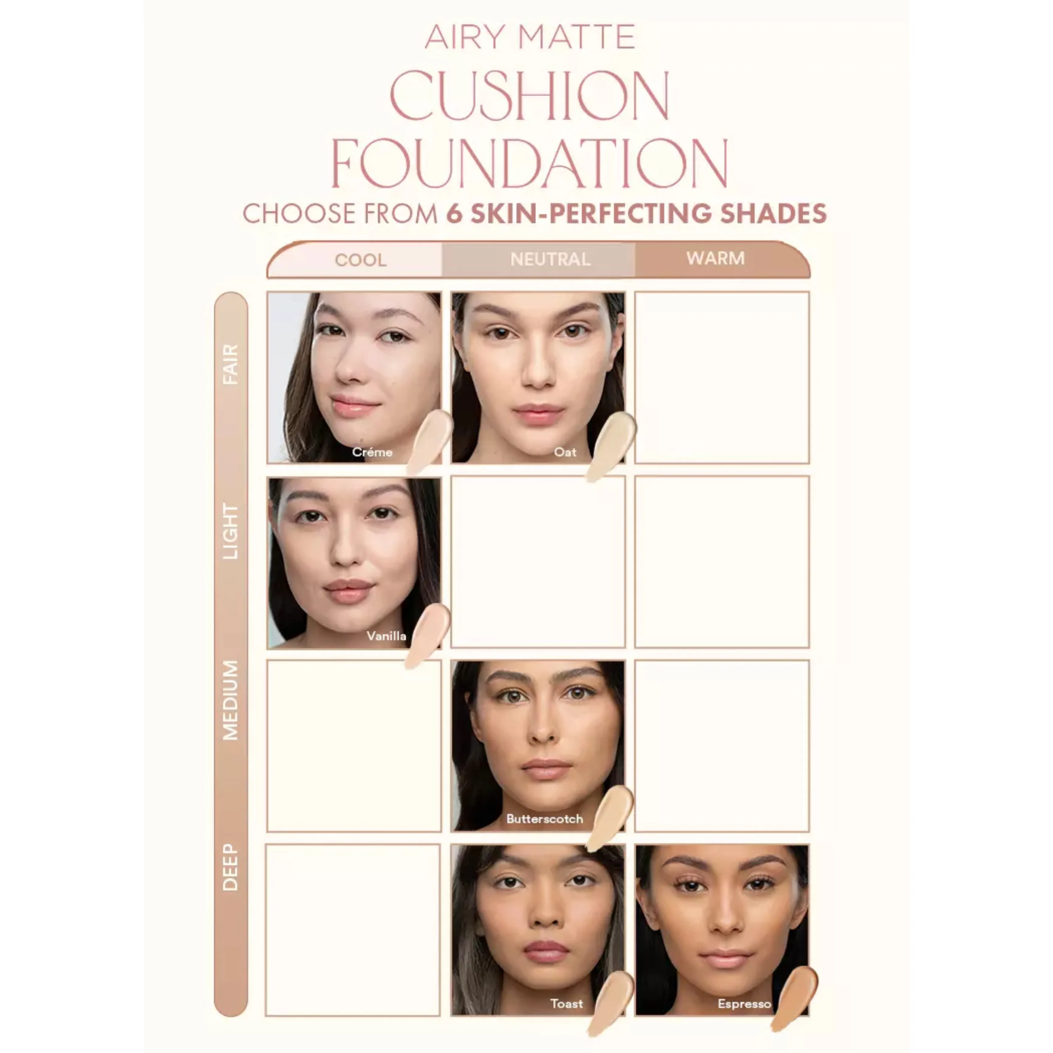 blk Cosmetics Airy Matte Cushion Foundation