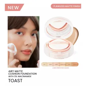 blk Cosmetics Airy Matte Cushion Foundation