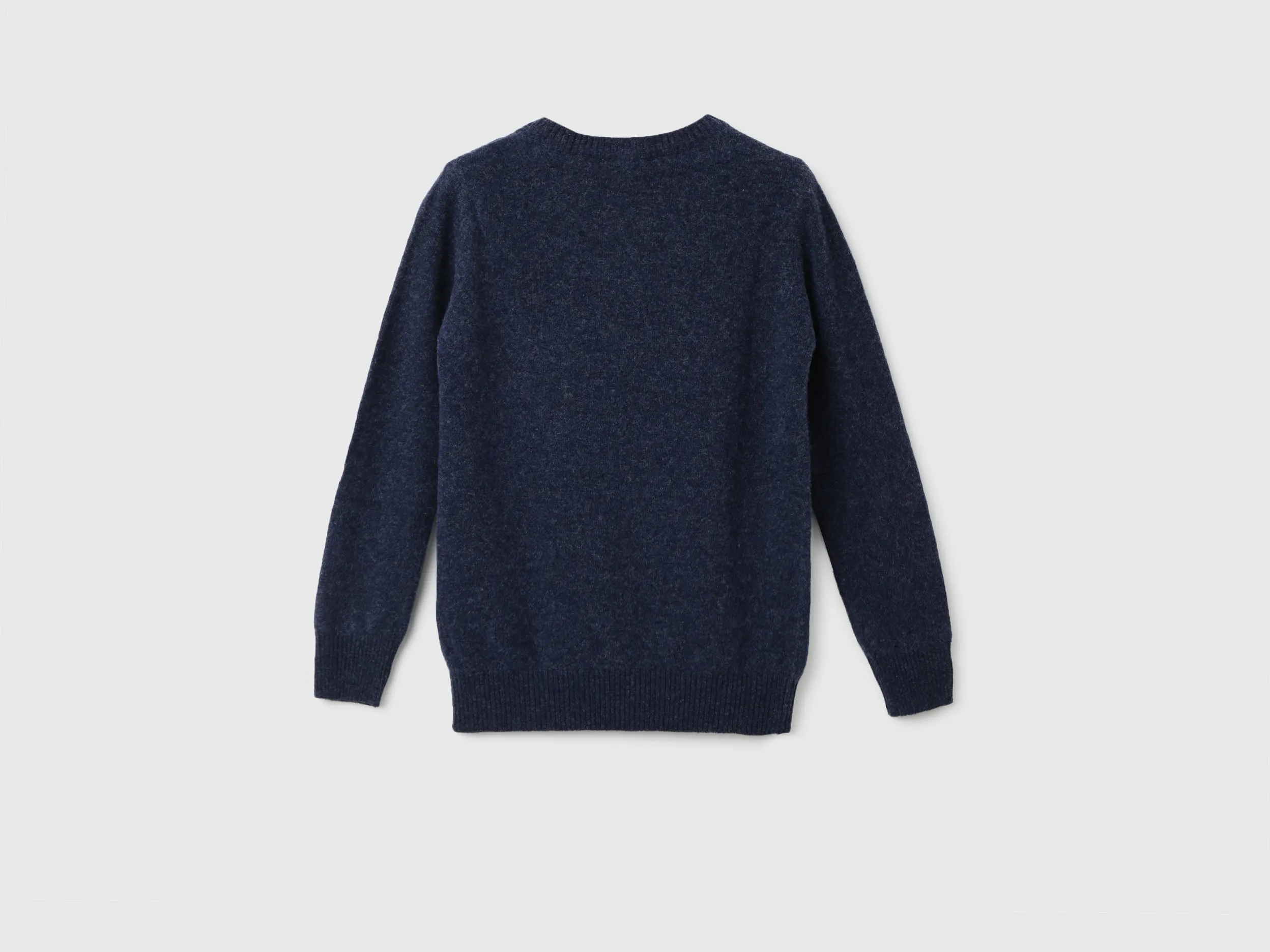 Boys Embroidered Logo Round Neck Sweater