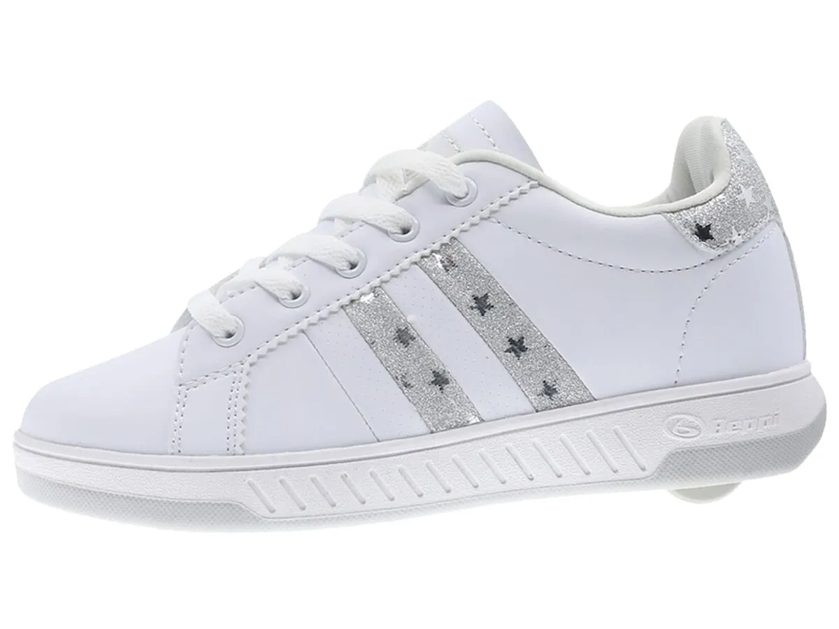 BREEZY ROLLERS 2186940 (WHITE-SILVER)