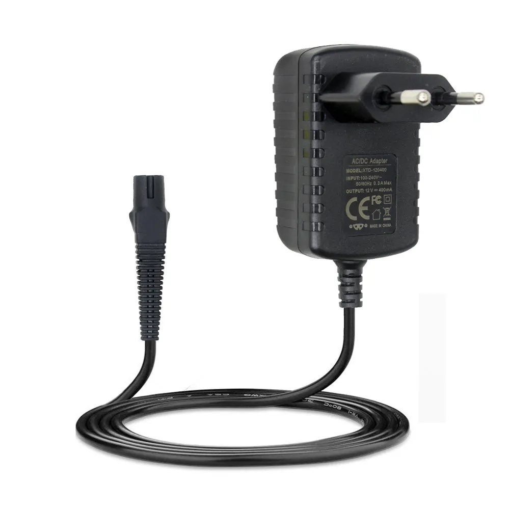 Charger Power Cord Adapter for Braun Shaver 5411 370 380 199s-1 5040s British regulatory
