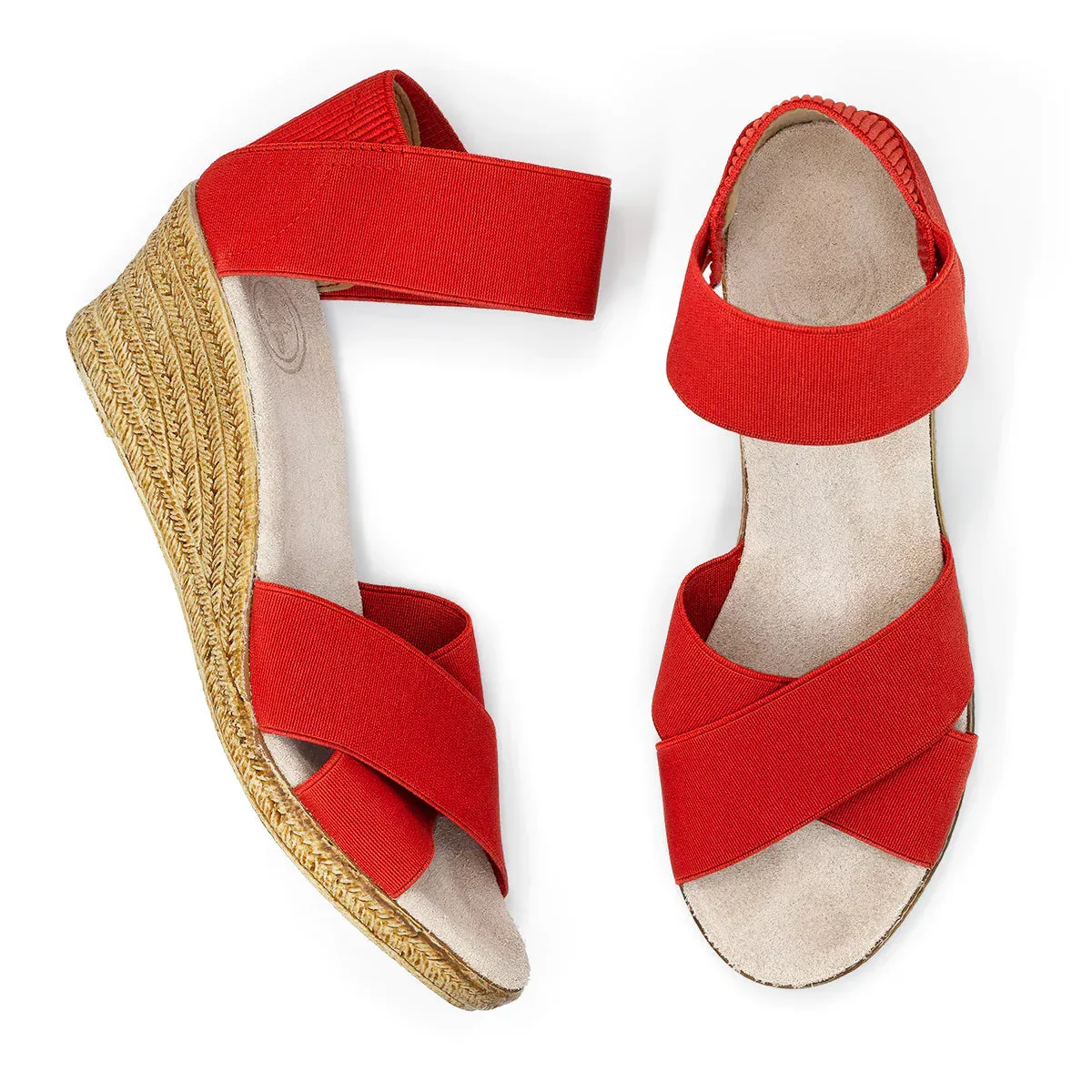 CHARLESTON SHOE CANNON RED