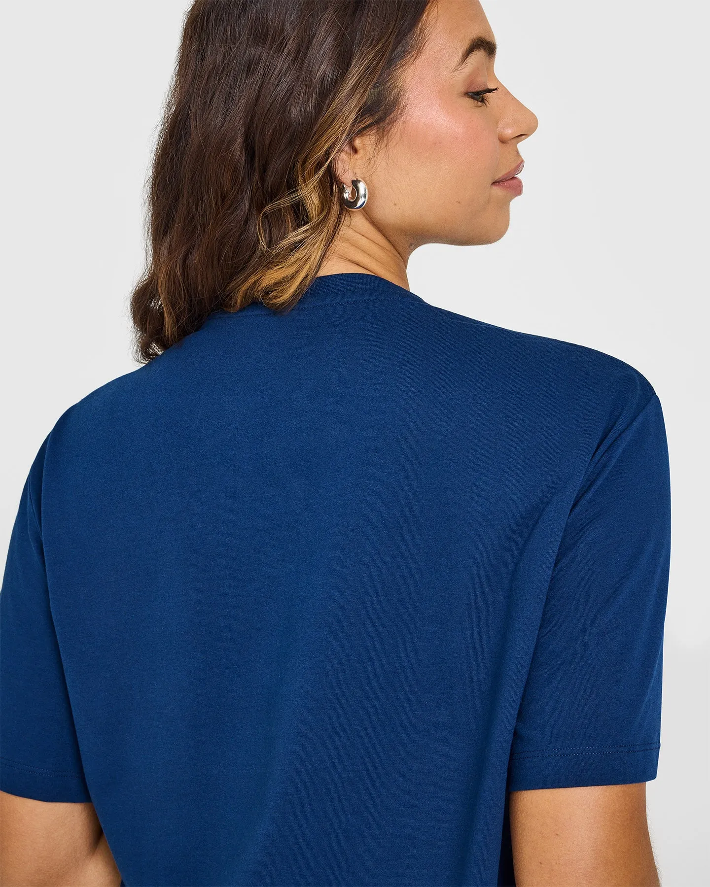 Classic Oversized Lightweight T-Shirt | Midnight