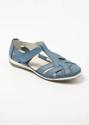 Comfort width summer sandals