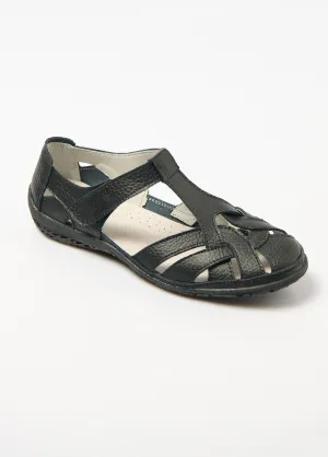Comfort width summer sandals