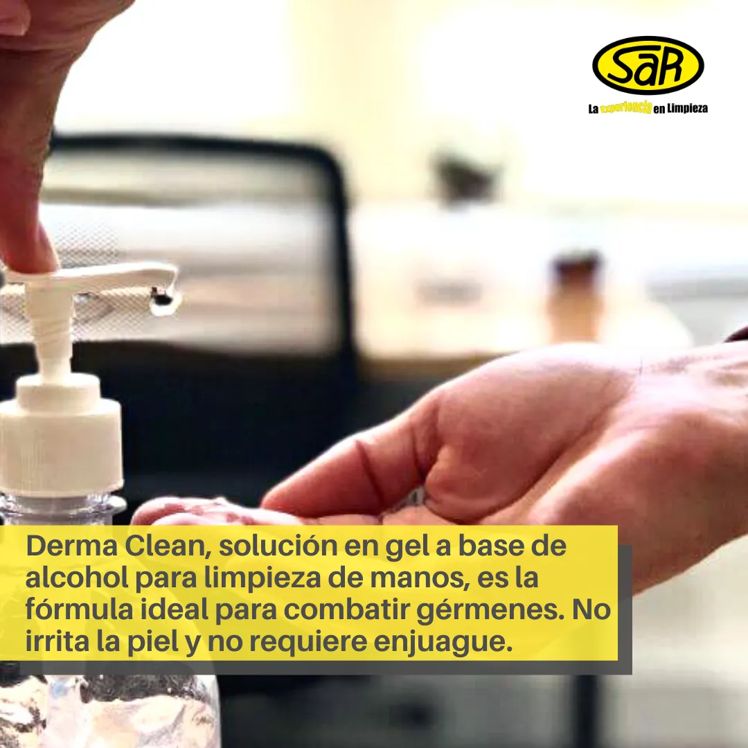 DERMA CLEAN - Antibacterial NO pegajoso