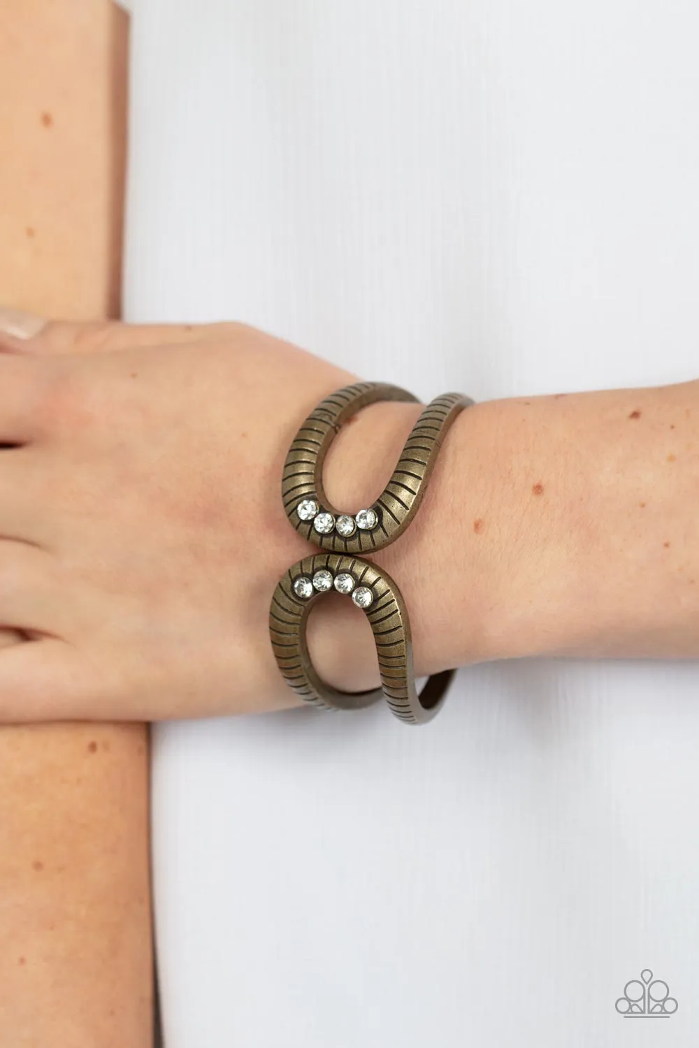 Desert Prosperity - Brass Bracelet