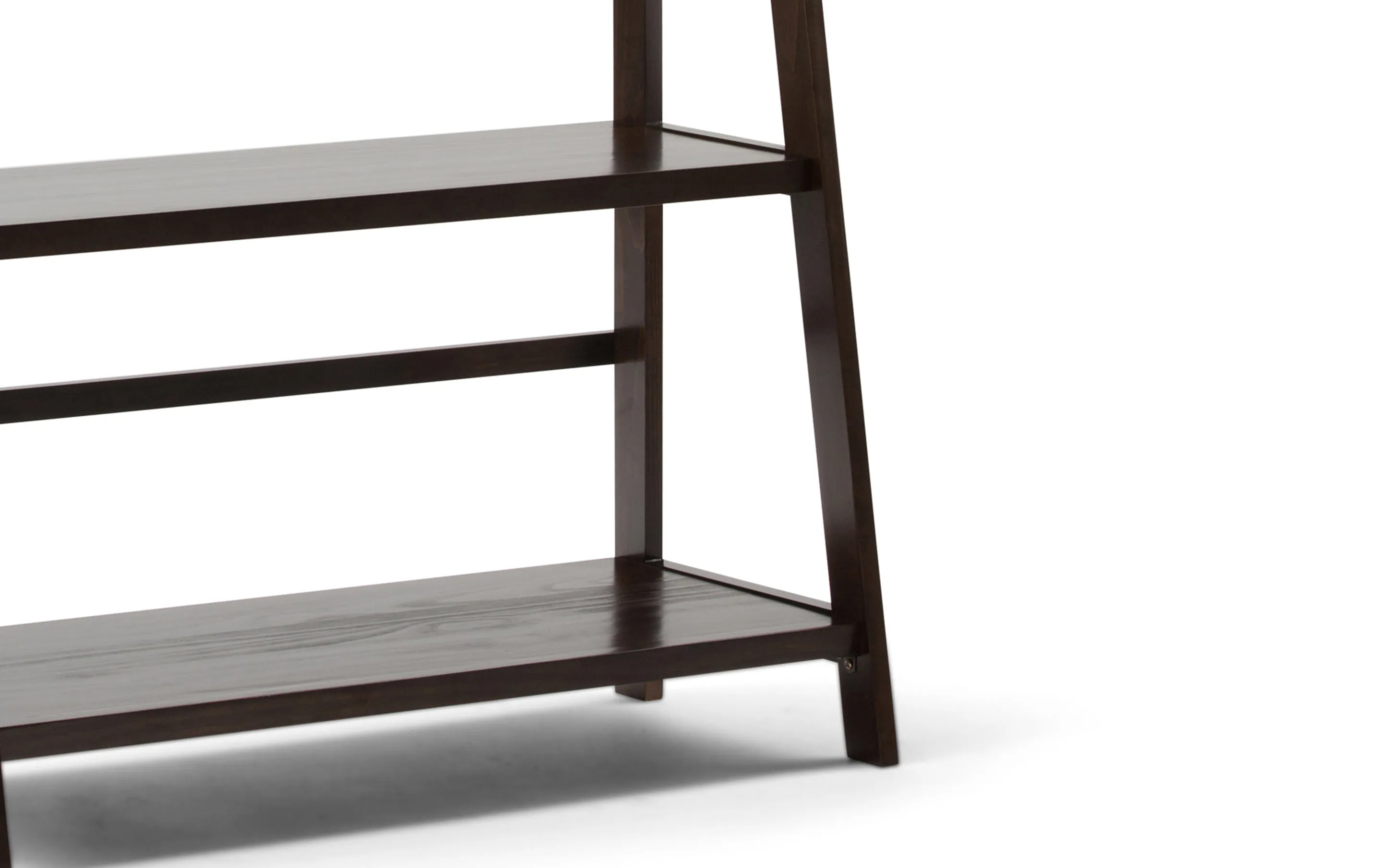 Draper 36 inch 5 Shelf Ladder Bookcase (Set of 2)