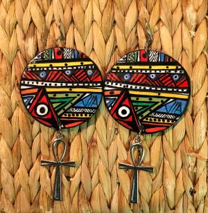 Earrings Afrocentric Wearable Art Earrings