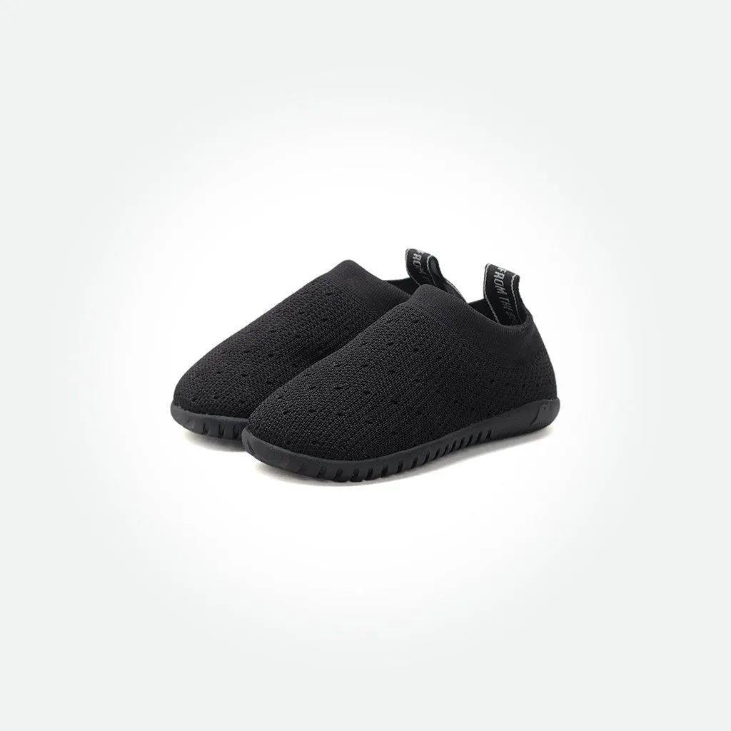 Gallop Sneaker Breezy Holes Series - Black On Black