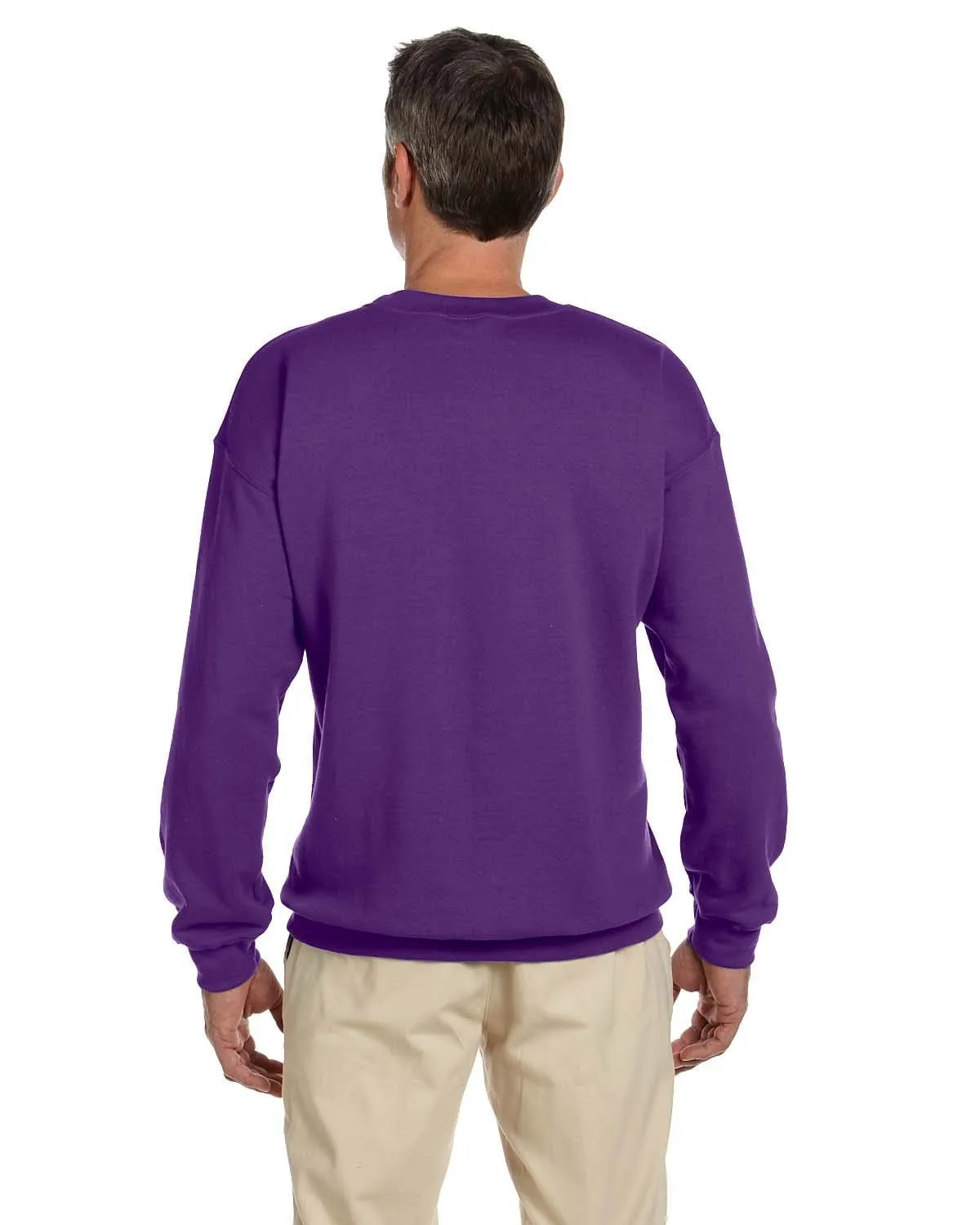 Gildan Lightweight 50/50 Crewneck Sweatshirt | Purple