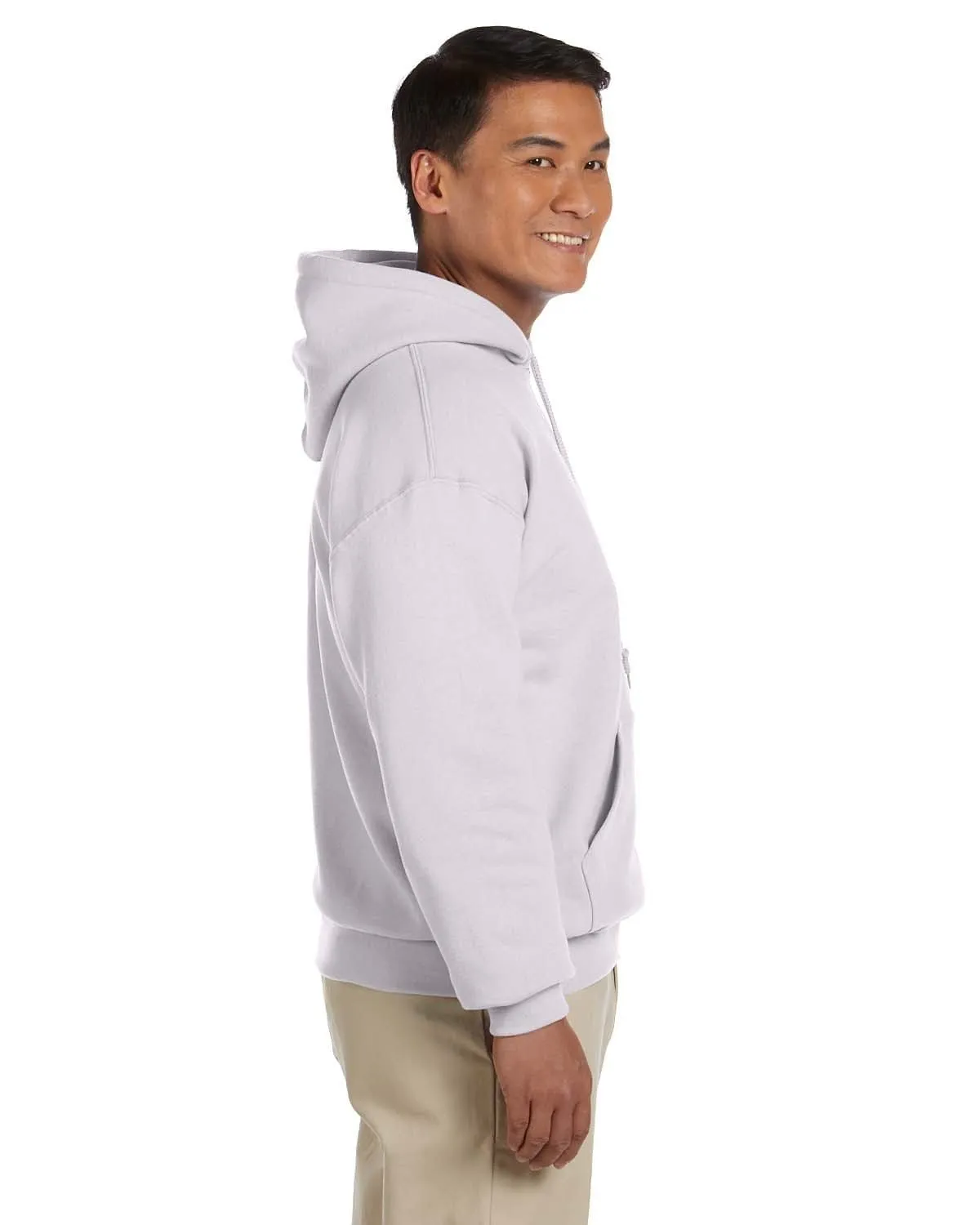 Gildan Lightweight 50/50 Hoodie Sweatshirt | Ash