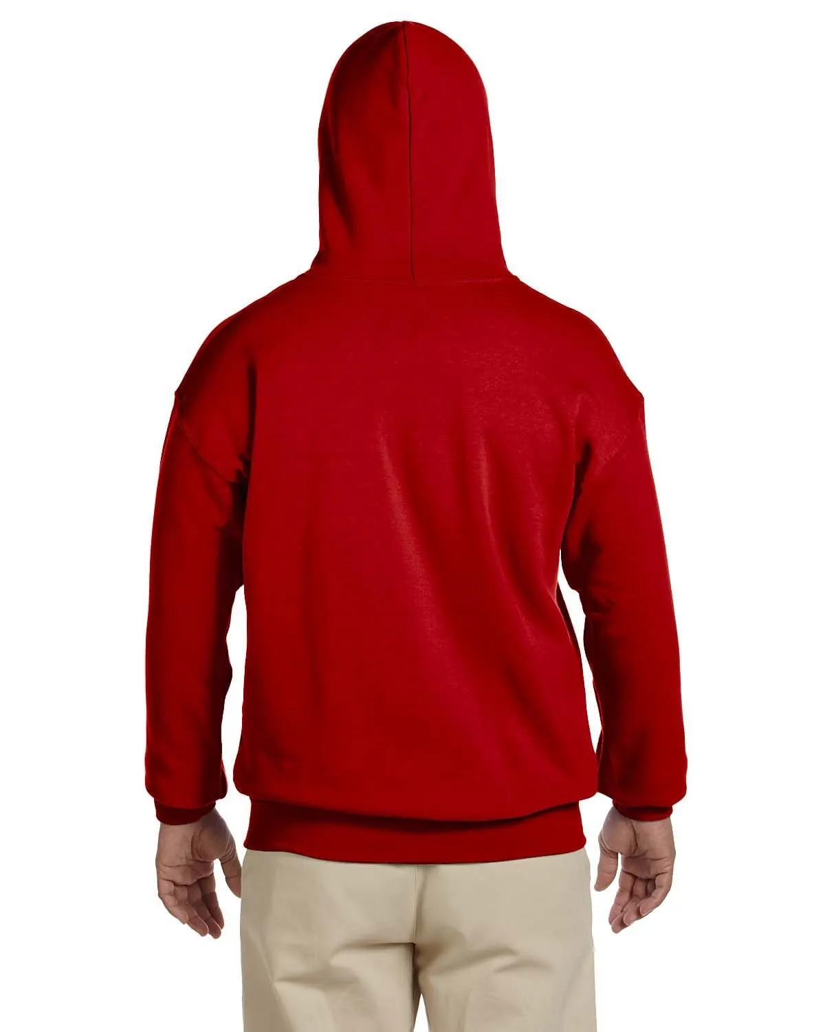 Gildan Lightweight 50/50 Hoodie Sweatshirt | Red