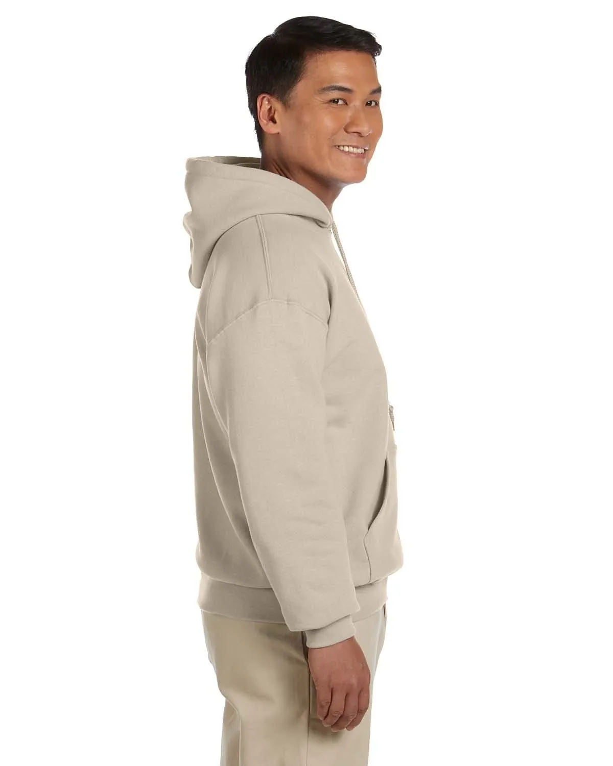 Gildan Lightweight 50/50 Hoodie Sweatshirt | Sand
