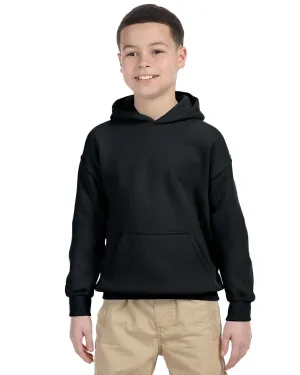 Gildan Youth Lightweight 50/50 Hoodie | Black
