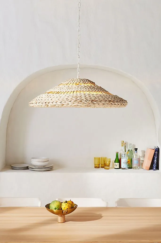 Japhy Raffia Pendant
