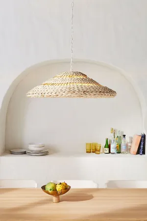 Japhy Raffia Pendant