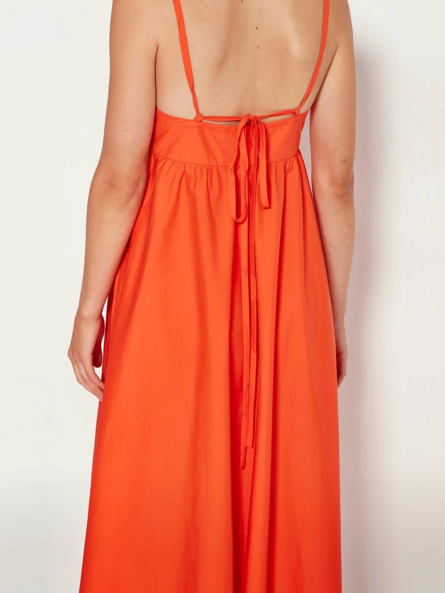 Jasmine Dress | Tangerine