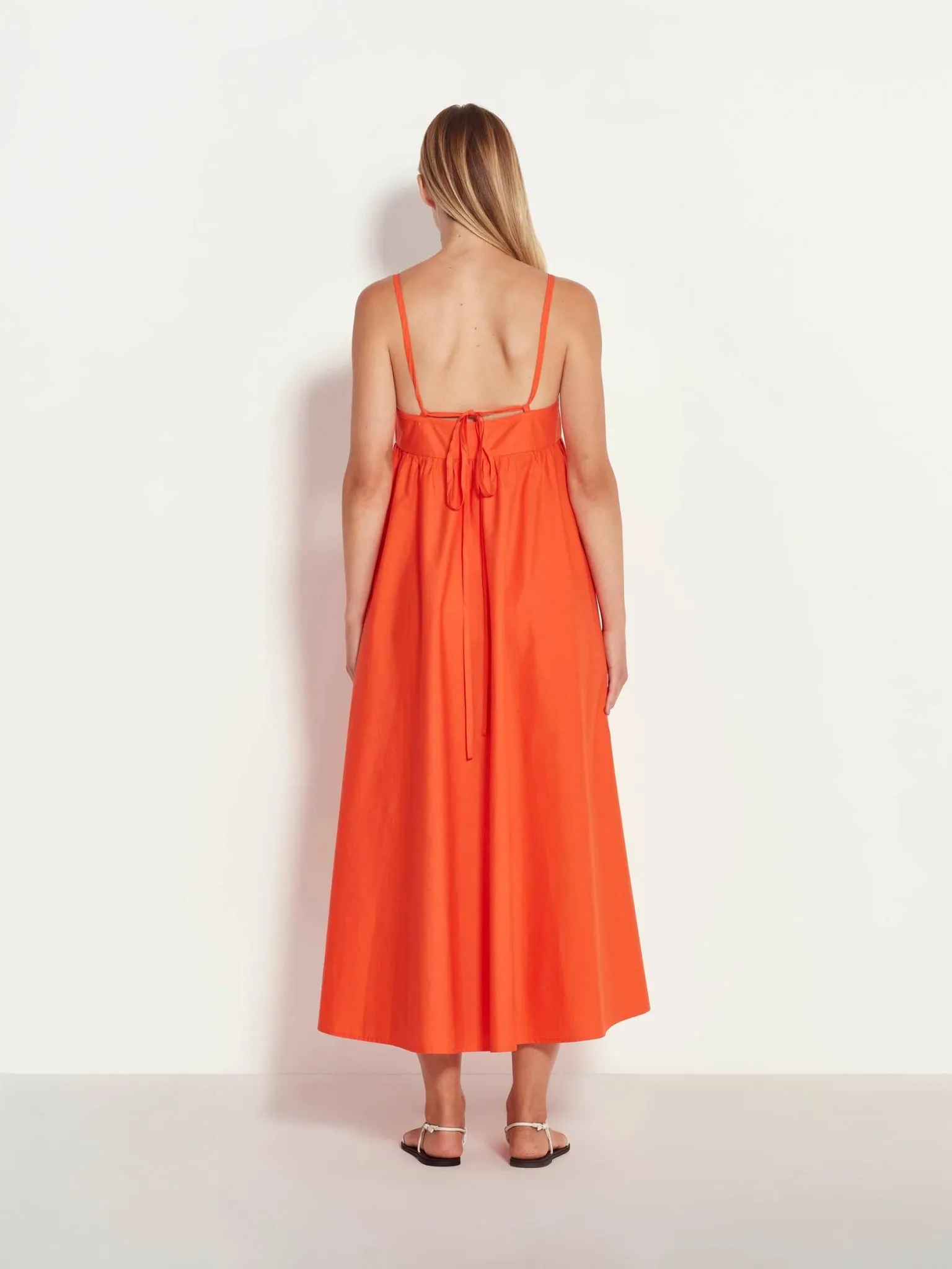 Jasmine Dress | Tangerine