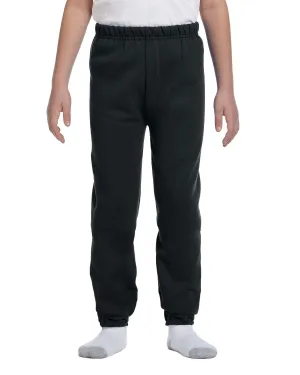 Jerzees Youth Lightweight Fleece Sweatpants | Black