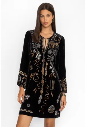 Johnny Was Kimono Sleeve Relaxed Dress Jenai