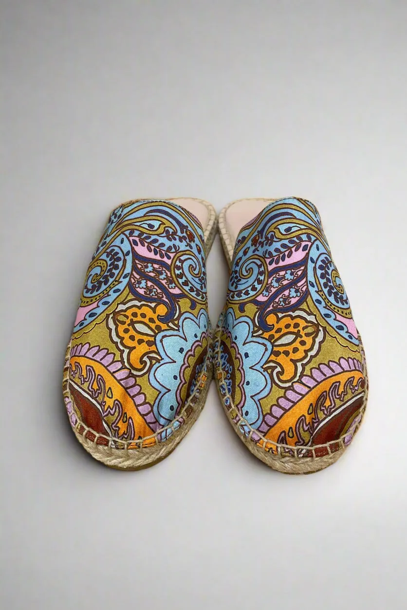 Johnny Was Sandalwood Mule Espadrille JWS21724