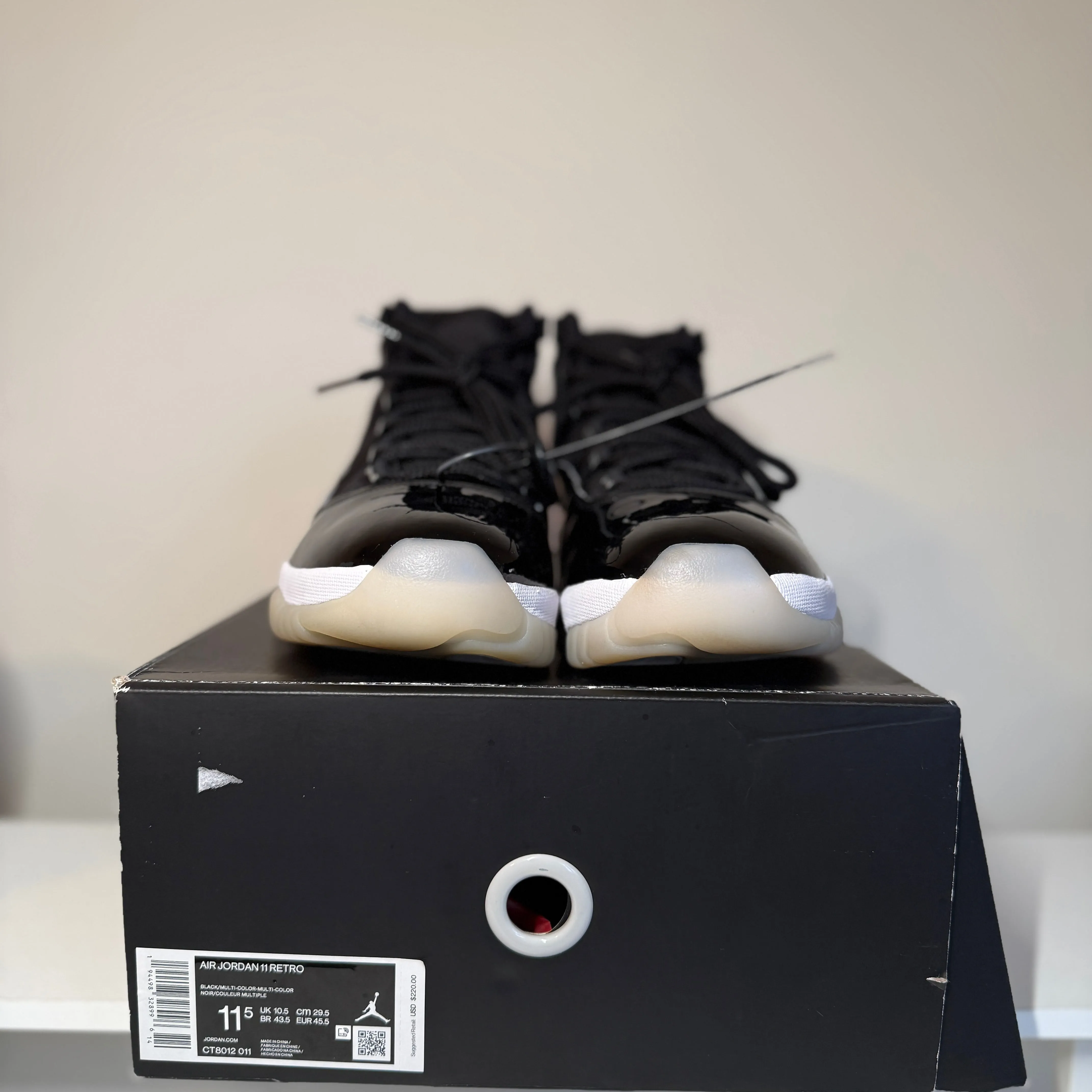 Jordan 11 Retro Jubilee 25th Anniversary *pre-owned* (SIZE 11.5)