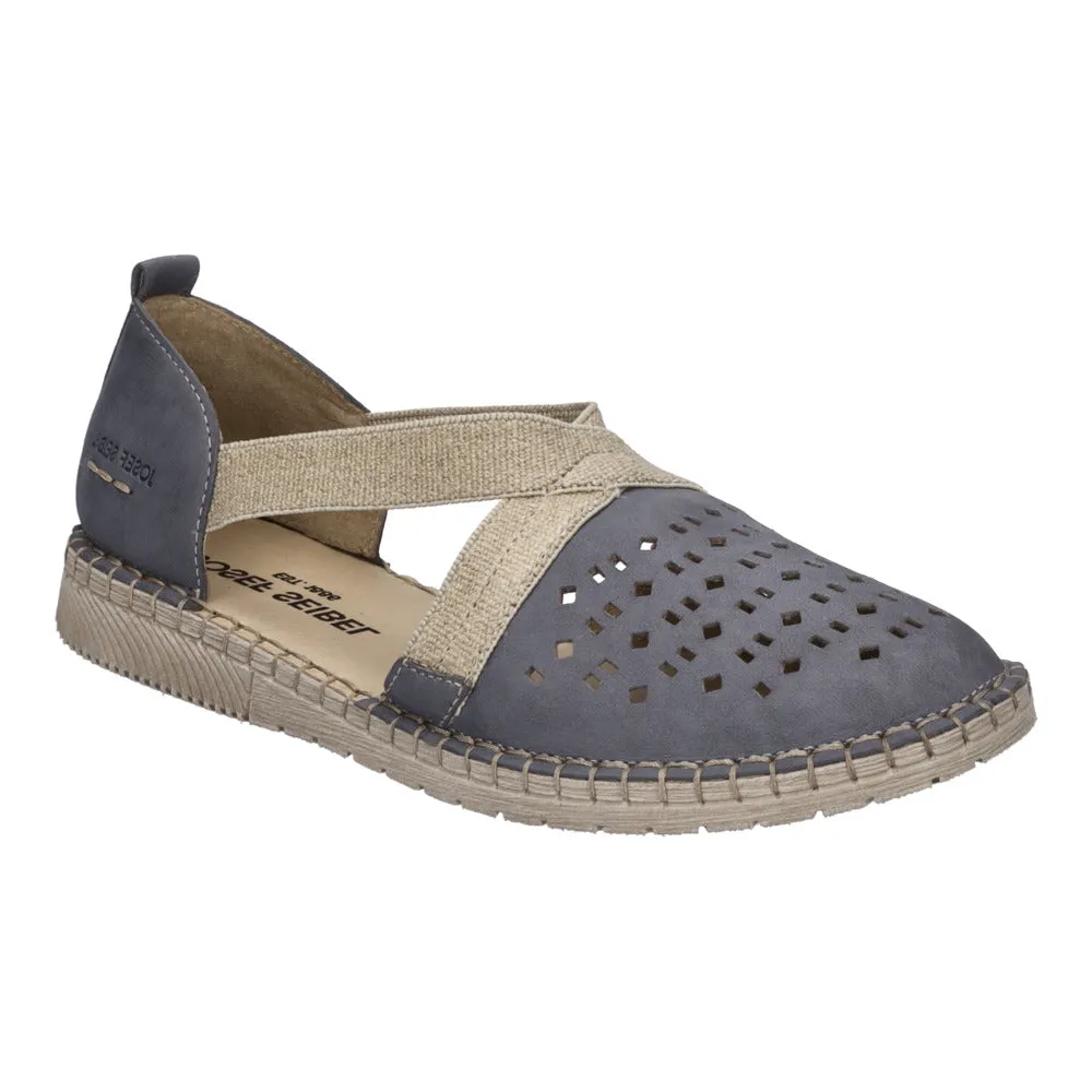 Josef Seibel Sofie 44 Women's Shoe in Off White & Jeans