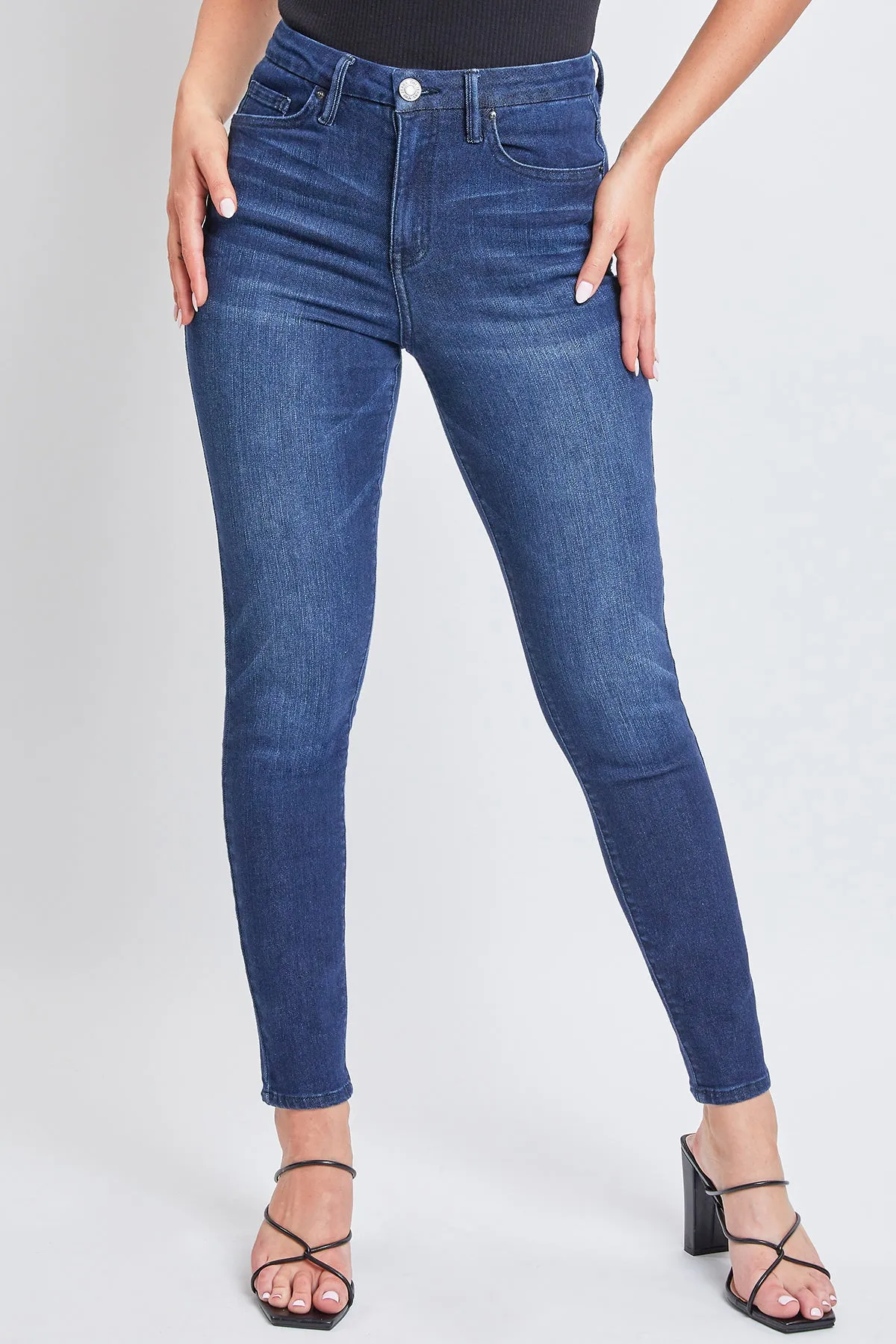 Junior Curvy Fit High Rise Skinny Jeans, Pack of 12