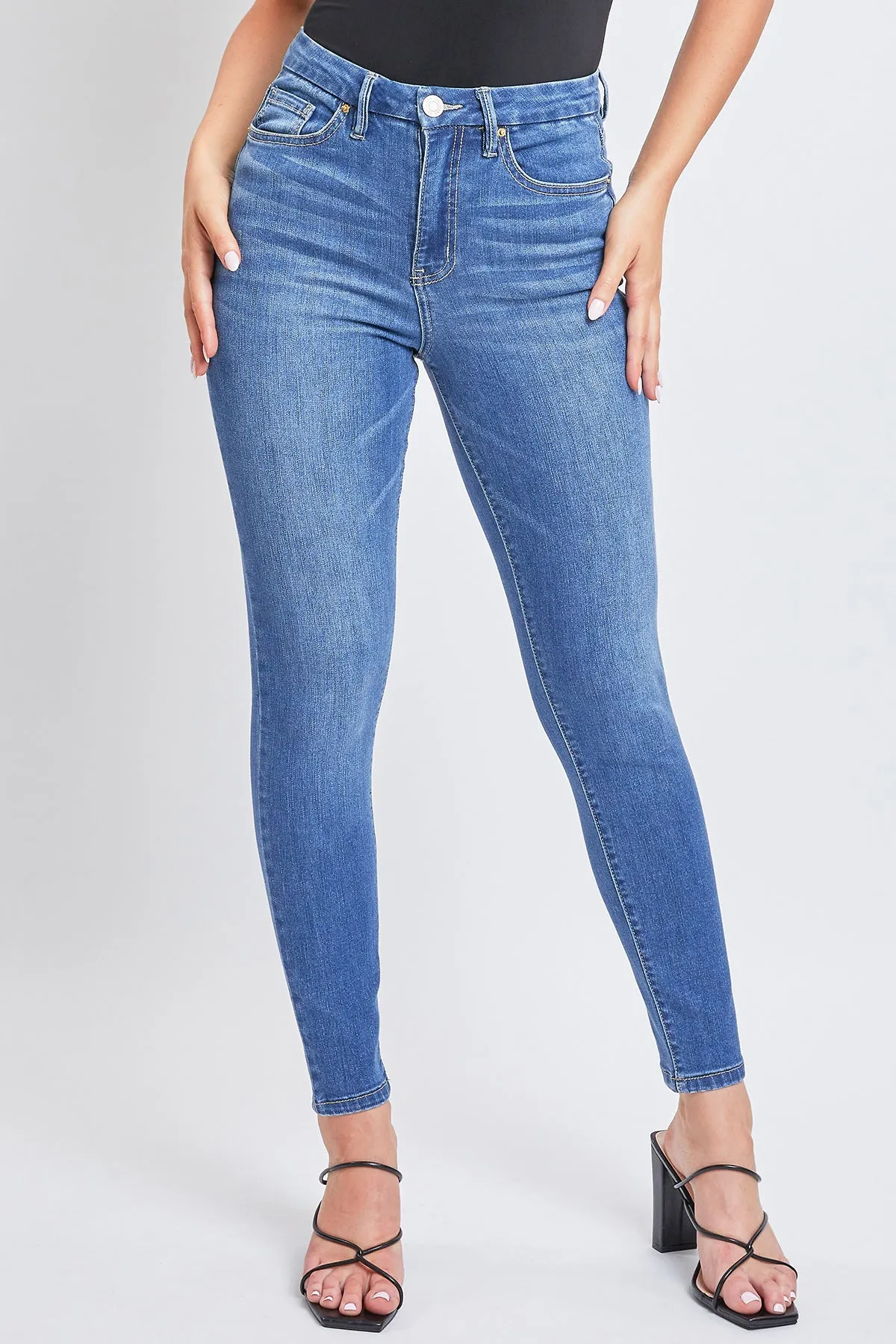 Junior Curvy Fit High Rise Skinny Jeans, Pack of 12