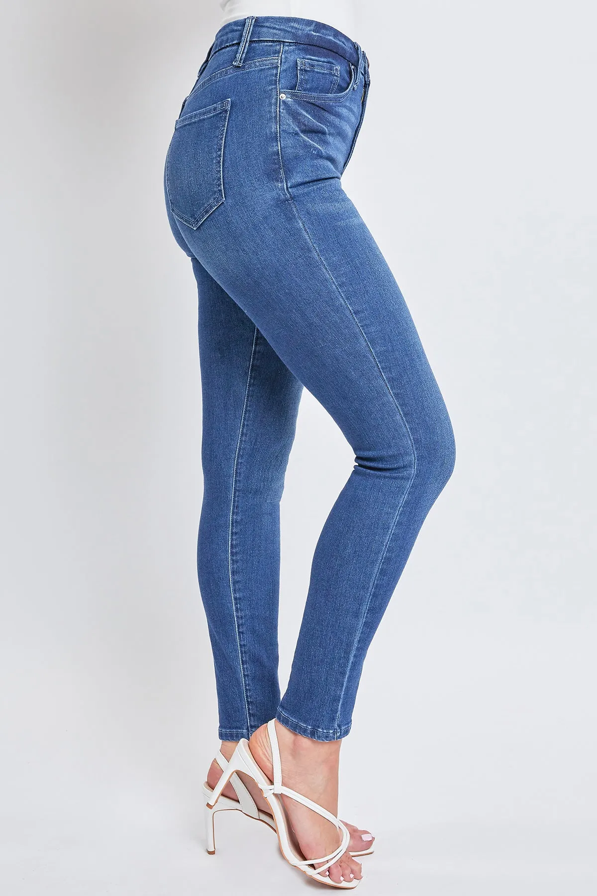 Junior Curvy Fit High Rise Skinny Jeans, Pack of 12