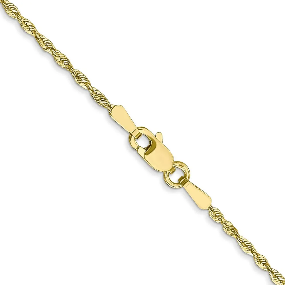 Leslie's 10K 1.5mm Diamond-Cut Lightweight Rope Chain