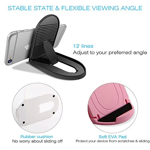 Lightweight Airplane Cell Phone Stand - 3 pack