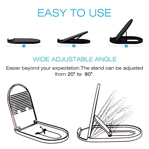 Lightweight Airplane Cell Phone Stand - 3 pack